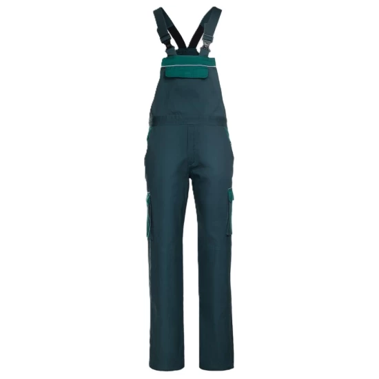 Salopeta cu pieptar bumbac Asimov, densitate 240g/m2, verde Salopeta cu pieptar bumbac Asimov, densitate 240g/m2, verde