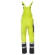 Salopeta cu pieptar HiVis dungi reflectorizante Colins, tercot 240g/m2, galben negru Salopeta cu pieptar HiVis dungi reflectorizante Colins, tercot 240g/m2, galben negru