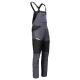 Salopeta cu pieptar subtire, ENOS stretch gri-negru, 210g/m2 Salopeta cu pieptar subtire, ENOS stretch gri-negru, 210g/m2
