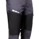Salopeta cu pieptar subtire, ENOS stretch gri-negru, 210g/m2 Salopeta cu pieptar subtire, ENOS stretch gri-negru, 210g/m2