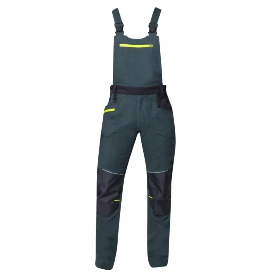 Salopeta cu pieptar 4xstretch premium slimfit, verde Salopeta cu pieptar 4xstretch premium slimfit, verde