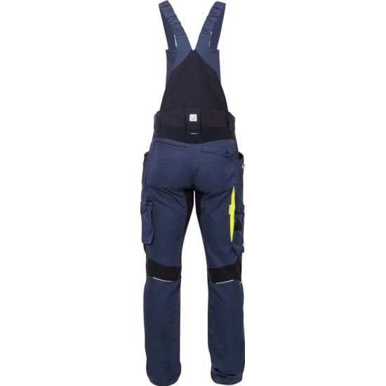 Salopeta cu pieptar 4xstretch premium slimfit, bleumarin Salopeta cu pieptar 4xstretch premium slimfit, bleumarin