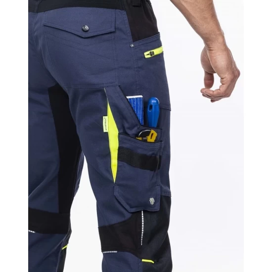 Salopeta cu pieptar 4xstretch premium slimfit, bleumarin Salopeta cu pieptar 4xstretch premium slimfit, bleumarin