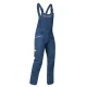 Salopeta cu pieptar stretch, material durabil si comod, slim fit, albastru