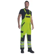 Salopeta HiVis tercot 250g/m2, galben