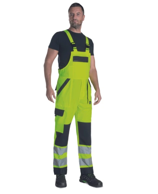 Salopeta HiVis tercot 250g/m2, galben