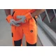 Salopeta HiVis tercot 250g/m2, portocaliu Salopeta HiVis tercot 250g/m2, portocaliu