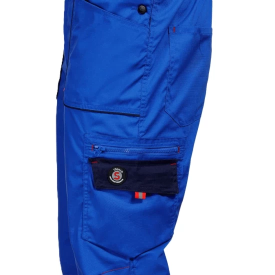 Salopeta cu pieptar subtire, ripstop stretch Royal, albastru-bleumarin Salopeta cu pieptar subtire, ripstop stretch Royal, albastru-bleumarin