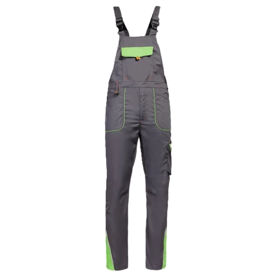 Salopeta cu pieptar subtire, Ripstop stretch Royal, gri-verde Salopeta cu pieptar subtire, Ripstop stretch Royal, gri-verde