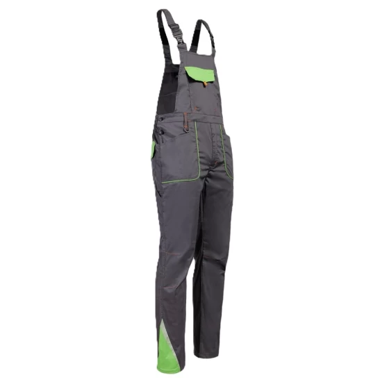 Salopeta cu pieptar subtire, Ripstop stretch Royal, gri-verde Salopeta cu pieptar subtire, Ripstop stretch Royal, gri-verde