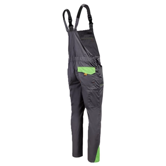 Salopeta cu pieptar subtire, Ripstop stretch Royal, gri-verde Salopeta cu pieptar subtire, Ripstop stretch Royal, gri-verde
