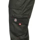 Salopeta cu pieptar subtire Prisma Light tercot ripstop, 190g/m2, verde olive-portocaliu Salopeta cu pieptar subtire Prisma Light tercot ripstop, 190g/m2, verde olive-portocaliu