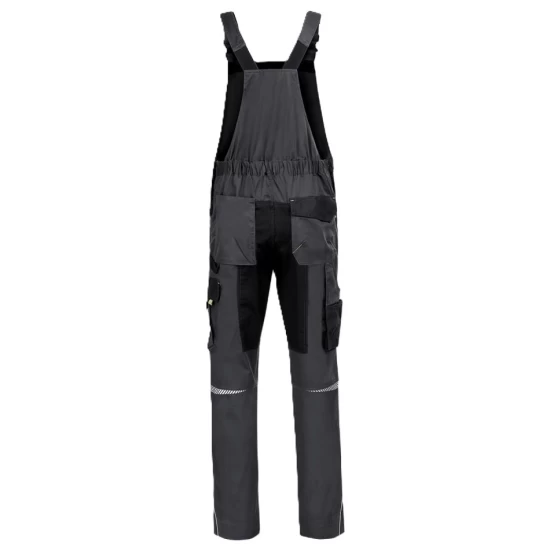 Salopeta cu pieptar stretch Prisma, tercot 270g/m2 gri Salopeta cu pieptar stretch Prisma, tercot 270g/m2 gri