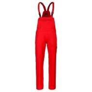 Salopeta cu pieptar Pluto, tercot subtire rosu, 195g/m2 Salopeta cu pieptar Pluto, tercot subtire rosu, 195g/m2