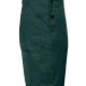 Salopeta cu pieptar Pluto, tercot subtire verde, 195g/m2
