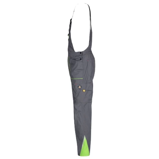 Salopeta cu pieptar subtire ripstop Royal, 190g/m2, gri-verde Salopeta cu pieptar subtire ripstop Royal, 190g/m2, gri-verde