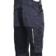 Salopeta cu pieptar 4stretch elastica, gri-albastru Salopeta cu pieptar 4stretch elastica, gri-albastru