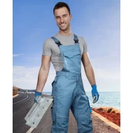 Salopeta de vara cu pieptar, calitate excelenta, tercot 200g/m2, Summer, Gri-deschis Salopeta de vara cu pieptar, calitate excelenta, tercot 200g/m2, Summer, Gri-deschis