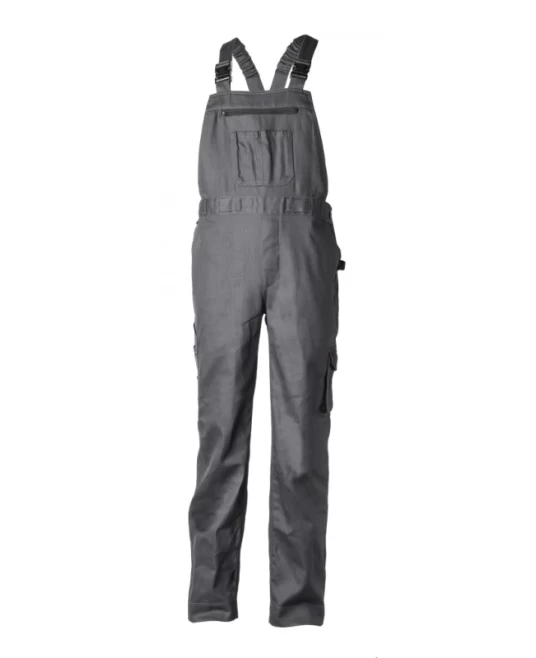 Salopeta cu pieptar Technicity gri, tercot 245g/m2 Salopeta cu pieptar Technicity gri, tercot 245g/m2