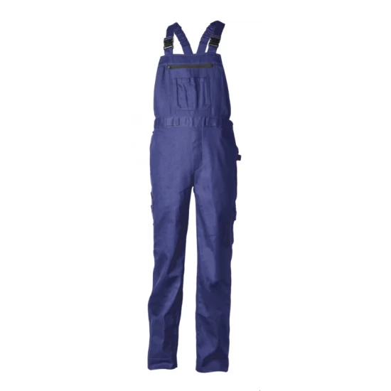 Salopeta cu pieptar din twill, 245 g/mp, bleumarin Salopeta cu pieptar din twill, 245 g/mp, bleumarin
