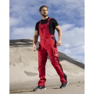 Salopeta de lucru premium Urban Plus, tercot 270g/m2, Rosu