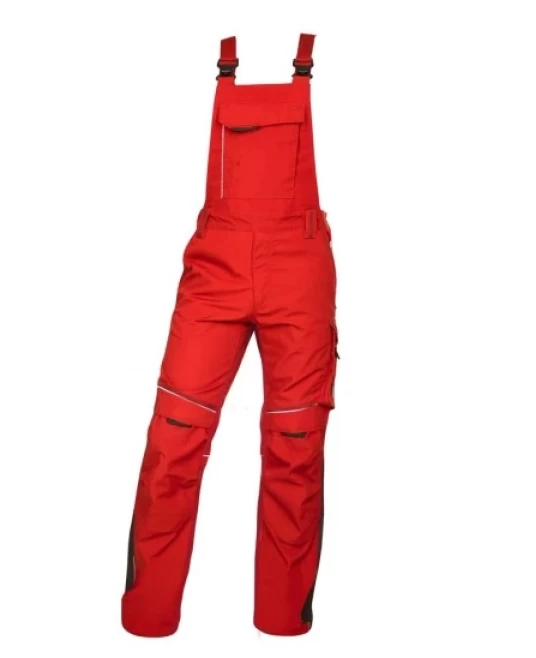 Salopeta de lucru premium Urban Plus, tercot 270g/m2, Rosu Salopeta de lucru premium Urban Plus, tercot 270g/m2, Rosu