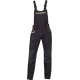 Salopeta cu pieptar strech, material durabil si comod, slim fit, negru Salopeta cu pieptar strech, material durabil si comod, slim fit, negru