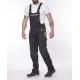 Salopeta cu pieptar strech, material durabil si comod, slim fit, negru Salopeta cu pieptar strech, material durabil si comod, slim fit, negru