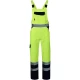 Salopeta cu pieptar HiVis tercot 250 g/mp, galben neon Salopeta cu pieptar HiVis tercot 250 g/mp, galben neon