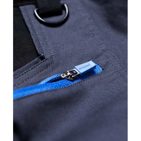 Salopeta cu pieptar 4xstretch premium slimfit, gri inchis Salopeta cu pieptar 4xstretch premium slimfit, gri inchis