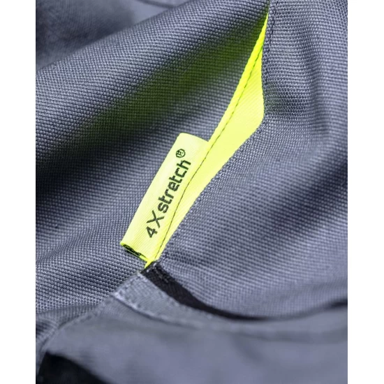 Salopeta cu pieptar 4xstretch premium slimfit, gri Salopeta cu pieptar 4xstretch premium slimfit, gri