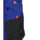 Salopeta cu pieptar rezistenta la uzura Kastori tercot 260g/m2, albastru negru