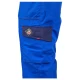 Salopeta cu pieptar subtire ripstop Royal, 190g/m2,albastru Salopeta cu pieptar subtire ripstop Royal, 190g/m2,albastru
