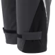 Salopeta cu pieptar softshell vatuita, gri