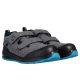 Sandale de protectie S1PS ESD, foarte comode, gri-albastru