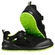 Sandale de protectie S1PS ESD foarte comode, negru-verde Sandale de protectie S1PS ESD foarte comode, negru-verde
