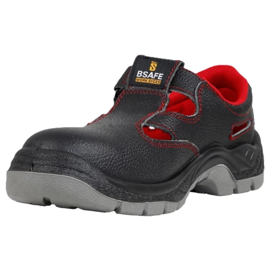 Sandale de protectie S1, bombeu metalic, negre Sandale de protectie S1, bombeu metalic, negre