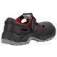 Sandale de protectie S1, bombeu metalic, negre Sandale de protectie S1, bombeu metalic, negre