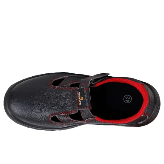 Sandale de protectie S1, bombeu metalic, negre Sandale de protectie S1, bombeu metalic, negre