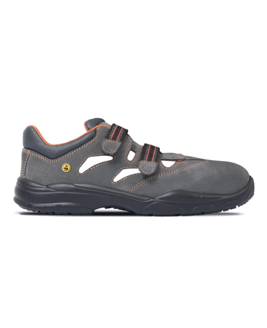 Sandale de protectie S1 ESD bombeu compozit, Gri Sandale de protectie S1 ESD bombeu compozit, Gri