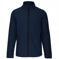 Jacheta softshell 3 straturi, waterproof 8000mm, Bleumarin Jacheta softshell 3 straturi, waterproof 8000mm, Bleumarin