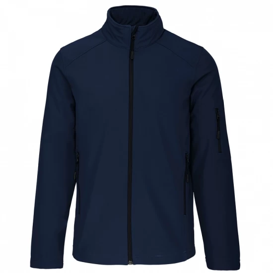 Jacheta softshell 3 straturi, waterproof 8000mm, Bleumarin Jacheta softshell 3 straturi, waterproof 8000mm, Bleumarin