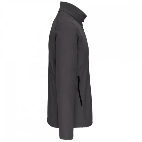 Jacheta softshell 3 straturi, waterproof 8000mm, Gri inchis Jacheta softshell 3 straturi, waterproof 8000mm, Gri inchis