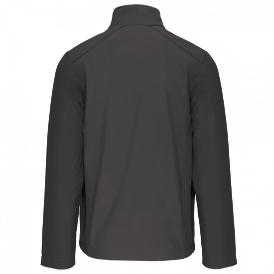 Jacheta softshell 3 straturi, waterproof 8000mm, Gri inchis Jacheta softshell 3 straturi, waterproof 8000mm, Gri inchis