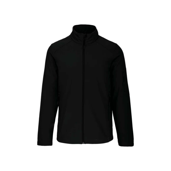 Jacheta softshell 3 straturi, waterproof 8000mm, Negru Jacheta softshell 3 straturi, waterproof 8000mm, Negru