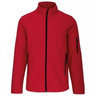 Jacheta softshell 3 straturi, waterproof 8000mm, Rosu Jacheta softshell 3 straturi, waterproof 8000mm, Rosu