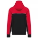 Softshell unisex bicolor, cu gluga, Negru-rosu Softshell unisex bicolor, cu gluga, Negru-rosu