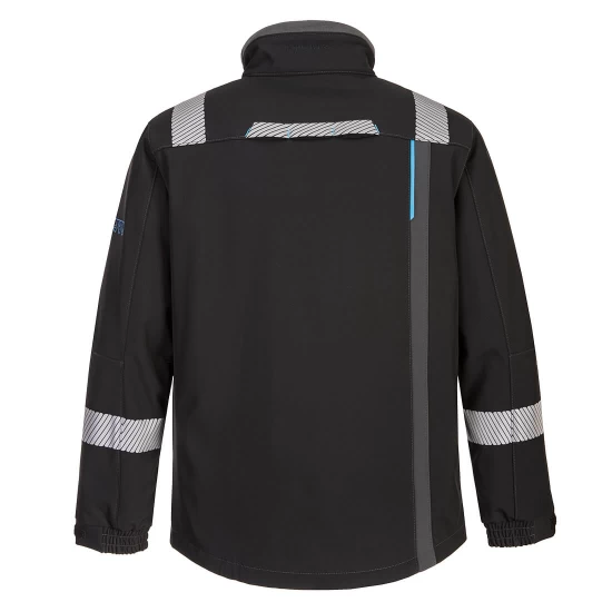 Softshell ignifug si antistatic, rezistent la arc electric, Negru Softshell ignifug si antistatic, rezistent la arc electric, Negru