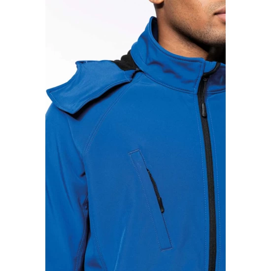 Softshell Kariban cu gluga detasabila, Gri deschis Softshell Kariban cu gluga detasabila, Gri deschis