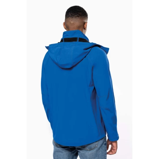 Softshell Kariban cu gluga detasabila, Albastru regal Softshell Kariban cu gluga detasabila, Albastru regal